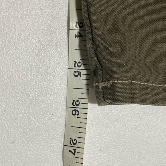 🔥 Reformation Armory Jumpsuit Sz 10 Army Olive Green Square-Neck Grunge Y2K - Picture 16 of 16